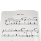 Vintage Sheet Music Piano Solo Night Rider Early Intermediate By Melody Bober