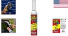 Clear Rubber Adhesive Sealant Caulk  8 Oz - Waterproof   Long-lasting