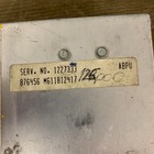 Engine Control Module Ecu Serv No 1227333 876456 M611812417 Used Control Unit