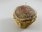 Pin Cushion Wristlets 9 5  X 1 5  Or Wicker Pin Cushions  Vintage used Excellent