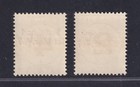 St Lucia Vlh 2c 4c Postage Dues With Red 1967 Statehood Overprints