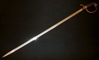 Ww1 Royal Bavarian - Plain Hilt Infantry Sword - Double Etched Blade - V  Rare 
