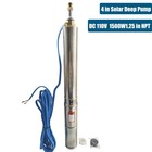 2hp Dc 110v 4  Solar Pump Submersible Pump Bore Deep Well Pump W 33ft Power Cord