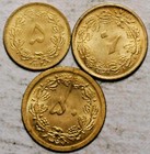 Sh1320 Sh1318 Sh1347  1941 1939 1968  Middle East 5-10-50 Dinars  brilliant Unc 