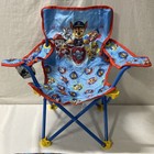 Paw Patrol Kids Camping Fold  n Go Chair With Carrying Case Blue Jakks Pacific