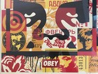 Signed  Shepard Fairey Obey - Icons - Street Art - Lithograph 18 X 24 Framed