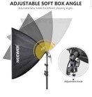 Neewer 700w Equivalent Softbox Lighting Kit  2pack Ul Certified 5700k Led
