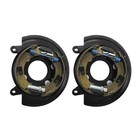 926267 2pcs Rear Parking Brake Assembly W  Backing Plate For Gmc Savana2500 3500