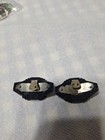 Vintage Black Patent Leather Shoe Clips Great For Mary Janes pumps