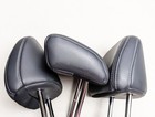22 23 24 Mitsubishi Outlander Headrest 2nd Row Rear Black Leather Set