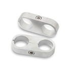 Earls 167203erl  Set Of 3 Polished Aluminum 3 16in  Polished Alum  Hose tube Sep