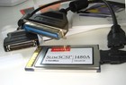 Adaptec Slim Scsi 1480a Cardbus Ultra Scsi Adapter Pcmcia  Hd50   Centronics