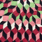 Black Winter Solstice Handmade Cotton Queen Patchwork Quilt Top topper