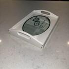 Sudberry House Serving Tray Needlework Hardwood Glass 8 5    X 12    New