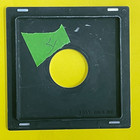 Toyo-view 4x5  Camera Lens Board 158mm Square - 34 6mm Copal  0 Hole 