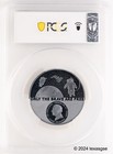 2024 Cook Islands Real Heroes - Astronaut 3oz Silver Black Proof Pcgs Pr70 Fdi