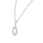 Stainless Steel Silver-tone Sh ma Shema Israel Prayer Mens Necklace Pendant