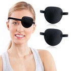 Eye Patch 2pcs Eye Patches For Adults medical Eyepatch For Left Right 2 Black