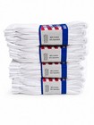 12 Pairs Men s Cotton Crew Everyday Plain Solid White Socks Size 9-11 Or 10-13