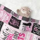 Cat Mom Blanket 60x50 Crazy Cat Lady Cat Lover Christmas Gift For Women
