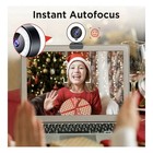 Streaming Webcam With Light  2k Hd Webcam With Microphone For Laptop Desktop Adv