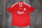Liverpool Football Shirt Adidas Jersey Home 2008 10 Steven Gerrard Men s Large