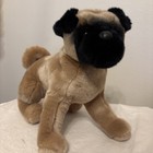 Douglas Cuddle Toys Muggins Pug  1817 Floppy Dog Hang Tags Retired Realistic 
