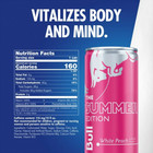 Red Bull Summer Edition Energy Drink White Peach 12oz 4 Pack