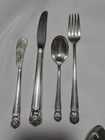 32 Pcs Vintage Silver Plated Silverware 1847 Rogers   Holmes  Edwards  wm Rogers