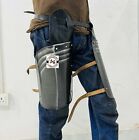 Medieval Knight Upper Leg Armor Reenactment Larp Armor Cosplay Greaves