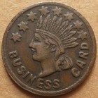 Chicago Il150r-1a R-4 Ef Details - A w  Escherich - Scarce Primitive Token Maker