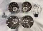 Vintage Kitchenaid Rvsa Metal Rotor Slicer shredder 4 Cones   Shaft   Whisk