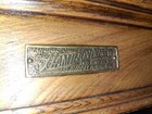  hamilton  Vintage Wood Document File Cabinet