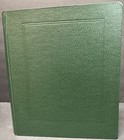 Scott Specialized Specialty 2 Post Green Binder Stamp Album Collection 3  Used