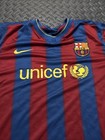 Fc Barcelona 2010 2011 Home Soccer Jersey Football Shirt Nike Men s Size 2xl