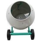 110v 6 3 Cu ft Electric Cement Mixer Portable Concrete Mortar Steel Drum 180l