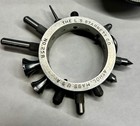 Starrett No  25r Dial Indicator Contact Point Set - 14 Points - Made In U s a  