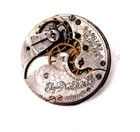 Elgin Pocket Watch Hunt Movement 0 Size 15 Jewel Parts repair Pc-207