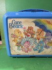 Vintage 1983 Care Bears Blue Plastic Lunchbox Aladdin Industries With Thermos