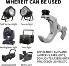 8 Pack Truss Clamp C-clamp Stage Light Clamp Hook Aluminum Lighting Clamp For Pa