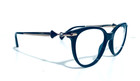 Bvlgari Bv 4143-b 501 Black Gold Cat Eye Authentic Eyeglasses 51-17-135 Mm Italy