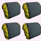 Burris Tires Tire Covers Kart Tires Flat Kart Champ Kart Wing Kart Black yellow