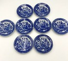 Charming Antique Vintage Blue Willow Child   s Tea Set 19 Pc Bundle Occupied Japan