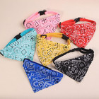 6pcs Cat Bandana Collars With Removable Bow Tie For Cats Puppy Kittens Small Dog