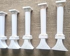 7 Vintage 1970s Wilton Rare Roman Arched Pillars Wedding Cake Columns 6 5 
