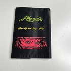 Vintage Poison Open Up And Say Ahh Tri-fold Wallet Black 80s Rock Band