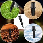 Metal Stakes Solar Lights Replacement Spike - Outdoor Ground Metal-8 Pack