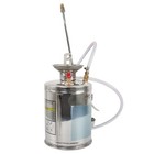 Stainless Steel Sprayer 1 Gallon 4l Pump Sprayer W  3ft Reinforced Hose