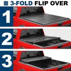 Soft Roll Up Tonneau Cover For 05-15 Toyota Tacoma 6-ft Bed With Track System