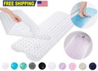 Non-slip Bath Tub Mat  40 X 16 inch Extra Long Antibacterial Bathroom Shower Mat